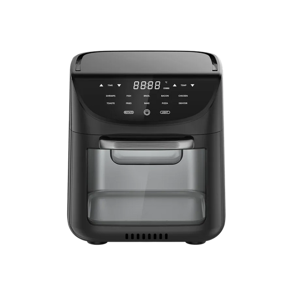 HKM-254611 9L Digital Air Fryer Oven with One-Touch Control for Oil-Free Cooking of French Fries and More