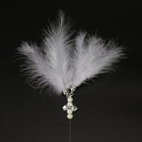 HKM-2546237 Interactive Feather Cat Teaser with Bell - Colorful Cat Toy for Playful Kittens