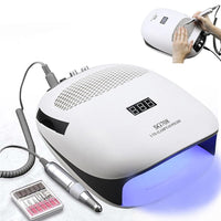 HKM-254675 3-in-1 Multifunctional Nail Lamp - AC110-240V, 295x230x100MM
