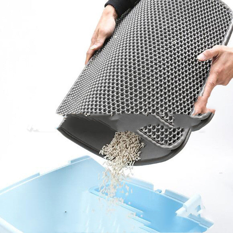 HKM-2547261 Double-Layer Washable EVA Cat and Dog Litter Mat in Multiple Colors
