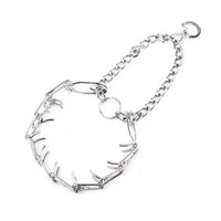 HKM-254739 Dog Training Thorn Nail Collar for Effective Behavior Control - Metal Stimulation Chain for Various Dog Sizes