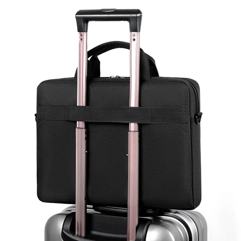 HKM-254739 Durable Waterproof Laptop Case for 14 and 15 Inch Laptops - Business Travel Bag
