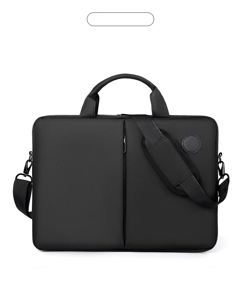 HKM-254739 Durable Waterproof Laptop Case for 14 and 15 Inch Laptops - Business Travel Bag