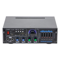 HKM-255187 HiFi Home Digital Amplifier 2*80W Bluetooth MP3 Subwoofer AMP 2.0 Channel Sound System