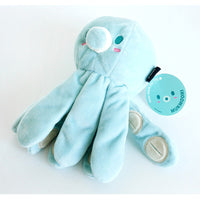HKM-2551997 Cute Blue Octopus Dog Toy with Tibetan Food Sound Paper, 23x11cm
