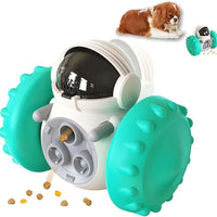 HKM-2552637 Interactive Food Dispenser Toy for Small Dogs and Cats - Durable Slow Feeder Puzzle for Problem-Solving and Weight Management