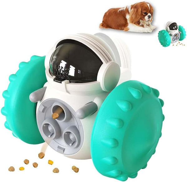 HKM-2552637 Interactive Food Dispenser Toy for Small Dogs and Cats - Durable Slow Feeder Puzzle for Problem-Solving and Weight Management