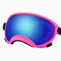 HKM-2552765 Ski Dog Goggles with Double Layer Anti-Fog Lens for Wind and Sand Protection