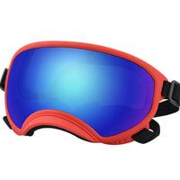 HKM-2552765 Ski Dog Goggles with Double Layer Anti-Fog Lens for Wind and Sand Protection