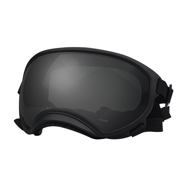 HKM-2552765 Ski Dog Goggles with Double Layer Anti-Fog Lens for Wind and Sand Protection
