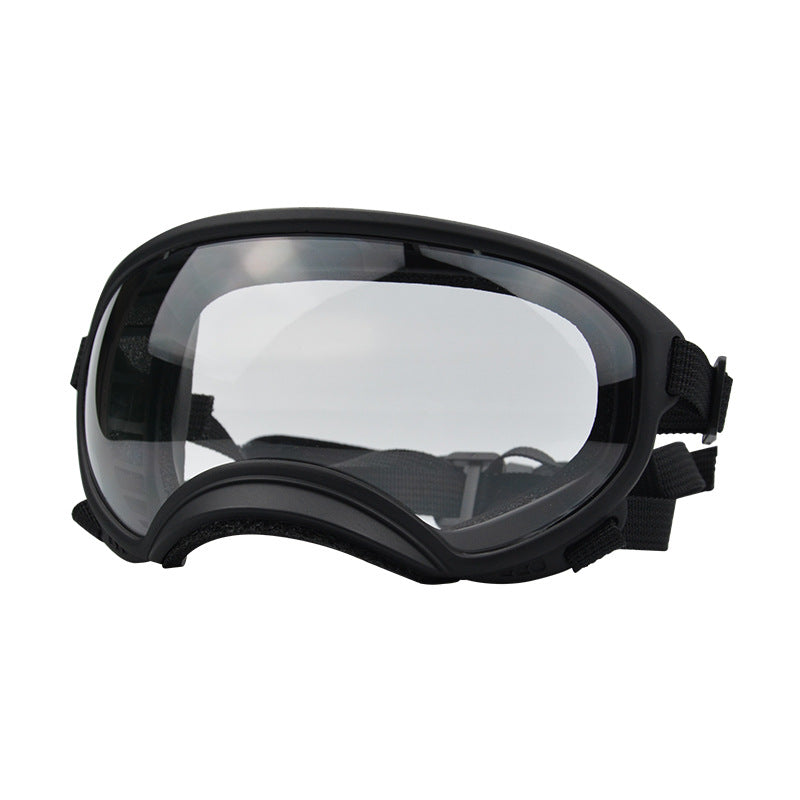 HKM-2552765 Ski Dog Goggles with Double Layer Anti-Fog Lens for Wind and Sand Protection