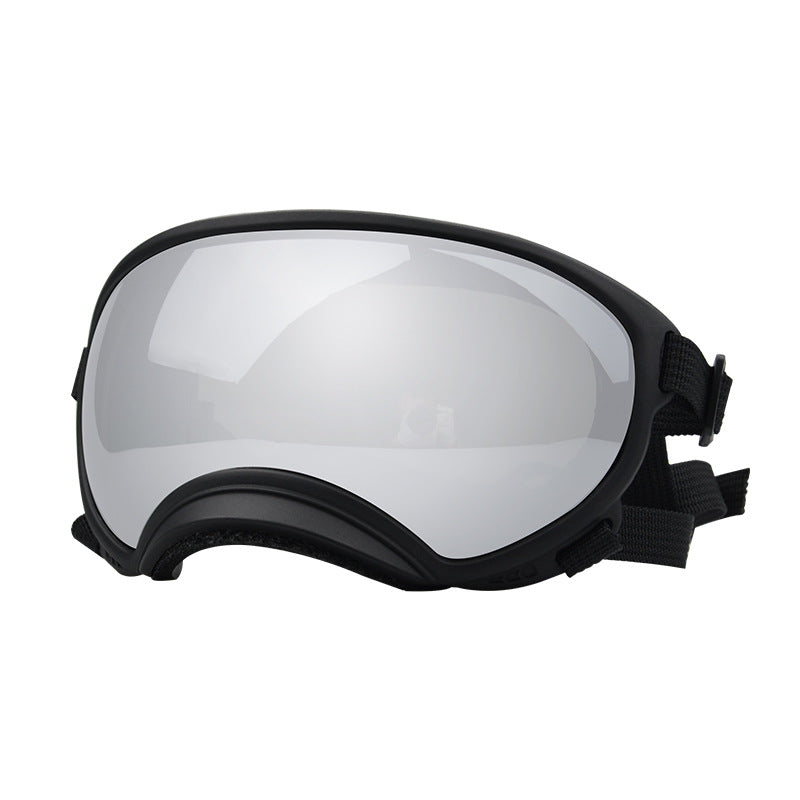 HKM-2552765 Ski Dog Goggles with Double Layer Anti-Fog Lens for Wind and Sand Protection