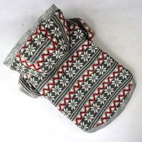 HKM-2553533 Cozy Knitted Wool Dog Coat for Autumn and Winter ¨C Available in Red and Gray