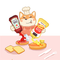 HKM-2553789 Interactive Chewing Toy with Hidden Food Bag for Dogs