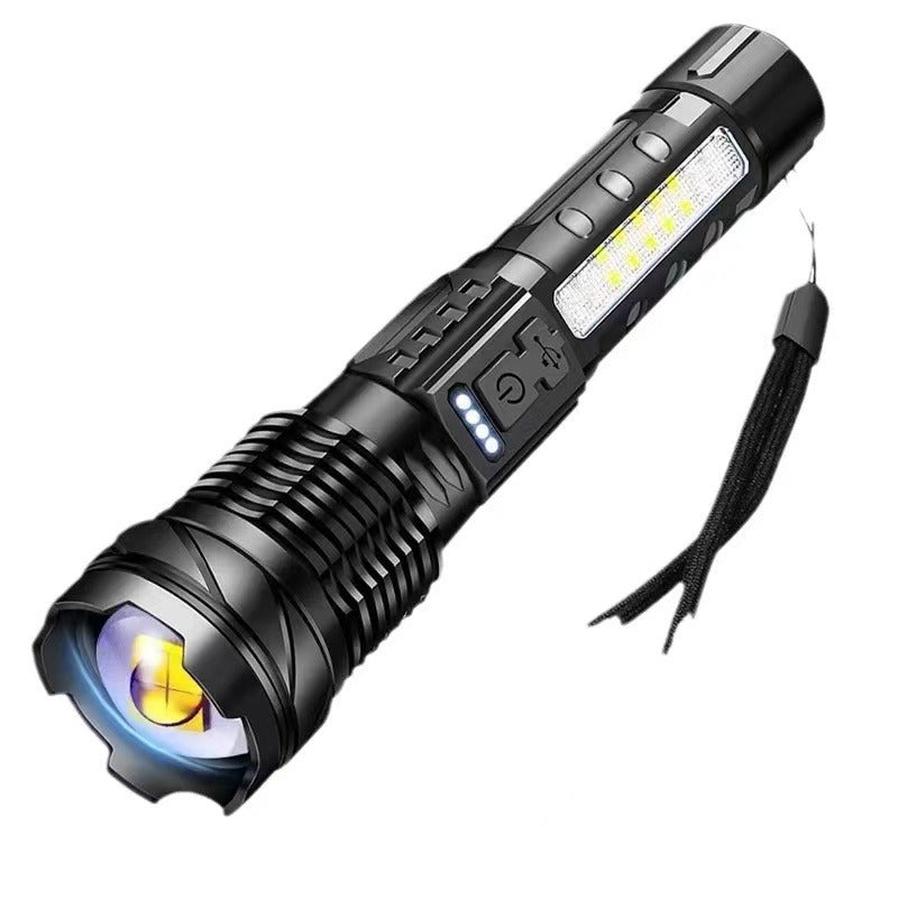 HKM-255379 Bright and Versatile Multi-Function Flashlight for Outdoor Adventures and Emergencies