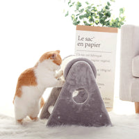 HKM-2554429 Small DIY Cat Climbing Frame with Dual-Axis Roller and Sisal Bucket for Play and Relaxation