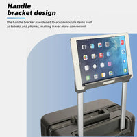 HKM-255571 Durable Aluminium PC Travel Suitcase - 20, 24, 28 Inch Spinner Luggage for Men