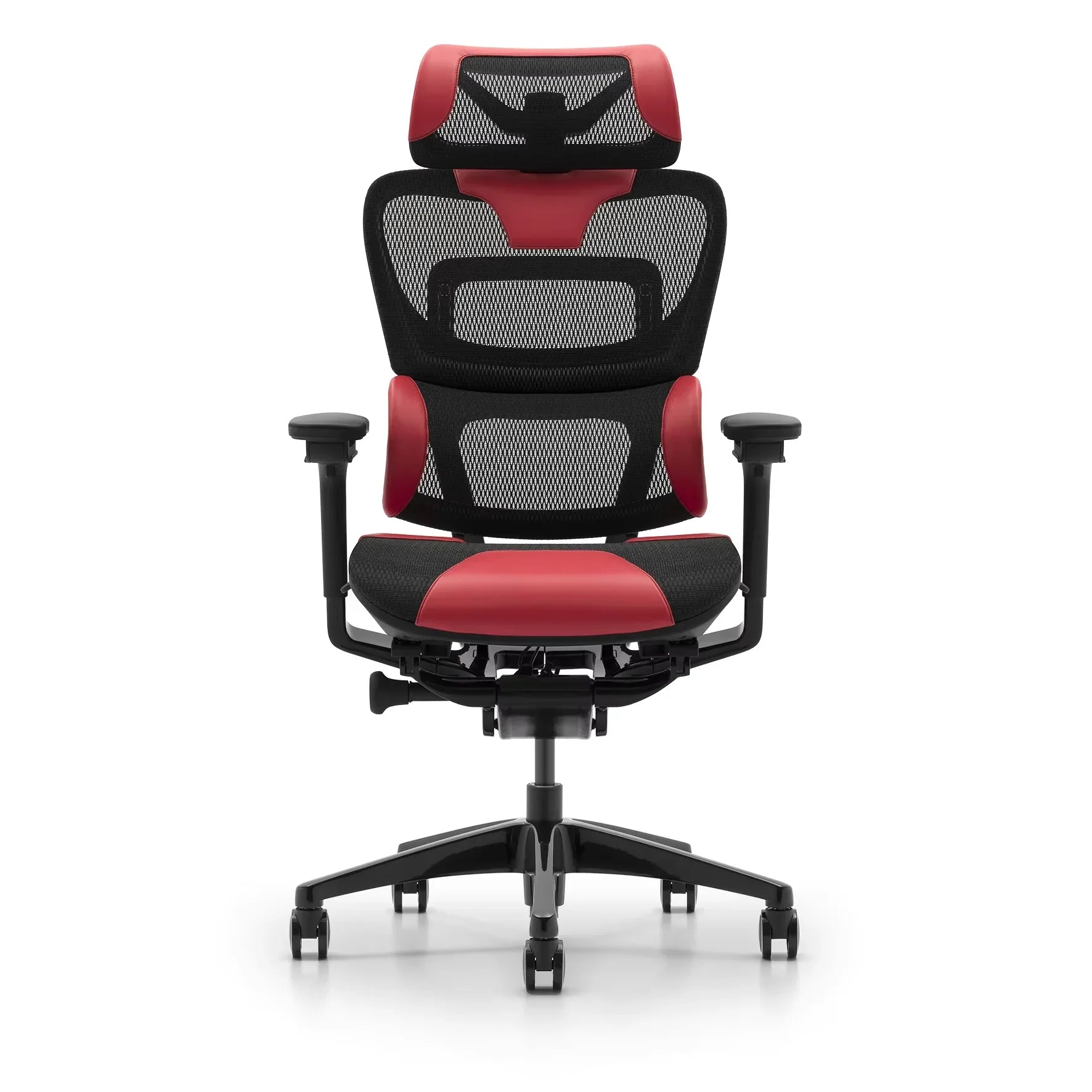 HKM-255635 Ergonomic Gaming and Office Chair with Racing Design, Swivel Leather and Mesh Upholstery