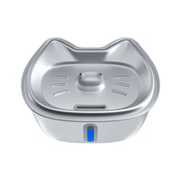 HKM-2556989 3L Stainless Steel Pet Water Dispenser with Filter for Cats - Durable and Easy to Clean