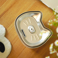 HKM-2556989 3L Stainless Steel Pet Water Dispenser with Filter for Cats - Durable and Easy to Clean