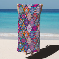 HKM-255763 Quick-Drying Microfiber Bath Towel for Swimming - 180x90CM, Multiple Vibrant Designs