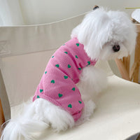 HKM-2557757 Pet Love Minimalist Cotton Home Clothes - Pink, Yellow, Rose, Multiple Sizes