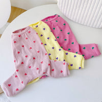 HKM-2557757 Pet Love Minimalist Cotton Home Clothes - Pink, Yellow, Rose, Multiple Sizes