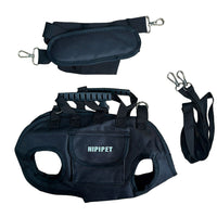 HKM-2558525 Outdoor Traction Backpack Set for Dogs and Cats with Leash and Harness, Breathable Design for Carrying Comfort