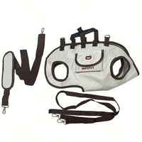 HKM-2558525 Outdoor Traction Backpack Set for Dogs and Cats with Leash and Harness, Breathable Design for Carrying Comfort