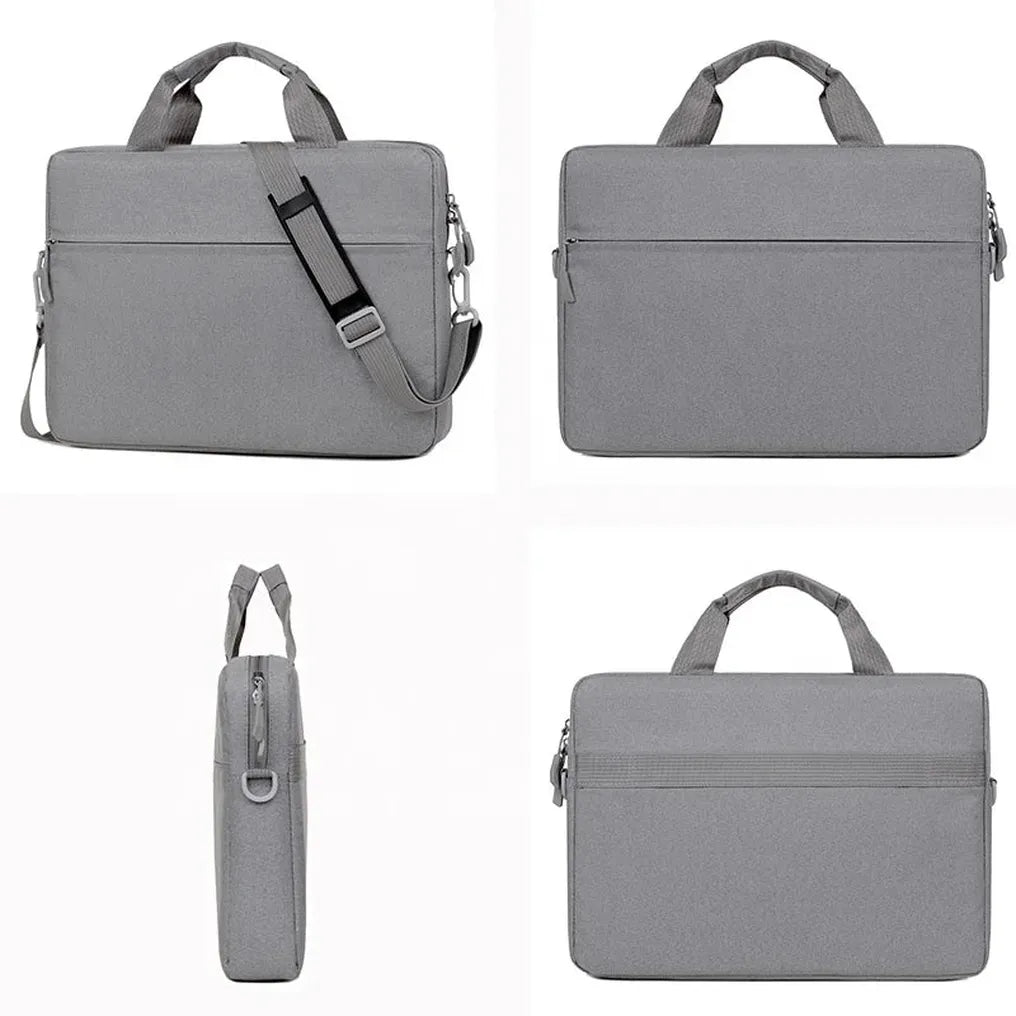 HKM-255891 Custom 14-Inch Waterproof Laptop Sleeve Bag Unisex Oxford Material Zipper Handle