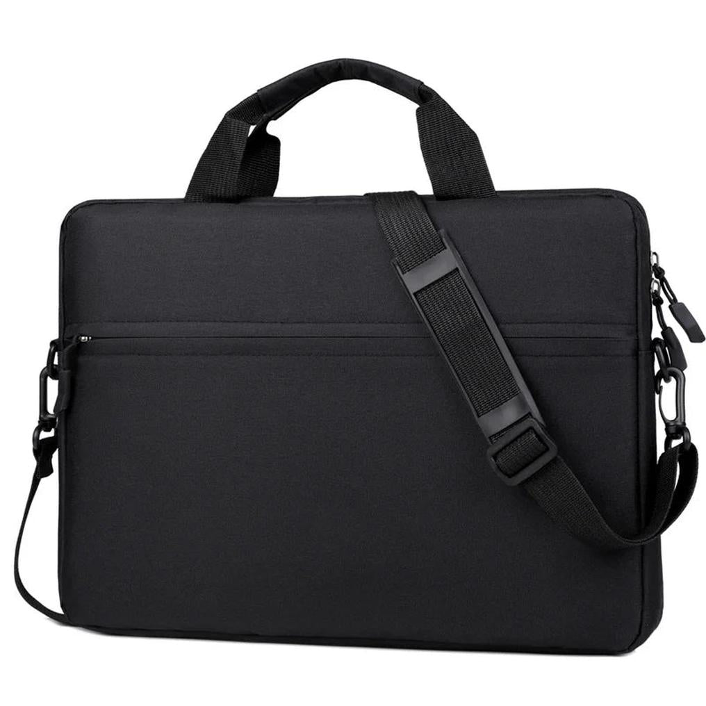 HKM-255891 Custom 14-Inch Waterproof Laptop Sleeve Bag Unisex Oxford Material Zipper Handle