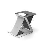 HKM-255891 Multi-Angle Foldable Laptop Stand with PU, Glass Fiber, and Magnet