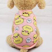 HKM-2559293 Stylish Cotton Vests for Pets in Various Designs and Sizes