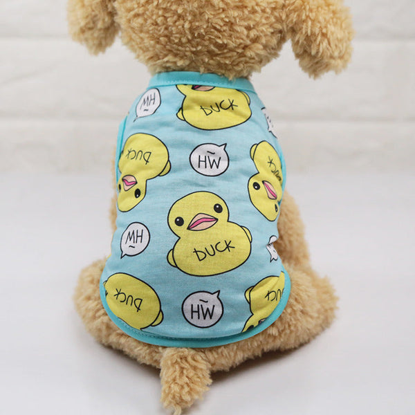 HKM-2559293 Stylish Cotton Vests for Pets in Various Designs and Sizes