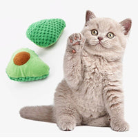 HKM-2559549 Durable Cat Toy - Green Cactus Design Made of Wired Paper for Fun and Exercise