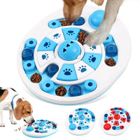 HKM-255955 Dog Puzzle Toy With Spherical Bells 24 Hidden Food Locations Jigsaw Dog Food Feeding Sound Toys Food Dispenser For Dog Training
