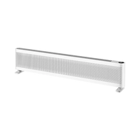 HKM-255955 Ultra-Thin Electric Convector Heater with Fast Heating, Adjustable Thermostat and Overheat Protection - 2200W, 30m² Coverage