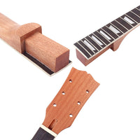 HKM-256019 Rosewood Fingerboard Electric Guitar Neck with Mahogany Handle