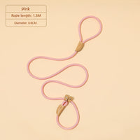 HKM-2560701 Hand-Held Nylon Leash for Dogs - Multiple Color Options Available