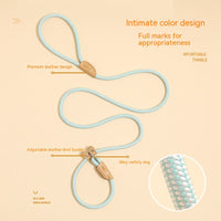 HKM-2560701 Hand-Held Nylon Leash for Dogs - Multiple Color Options Available