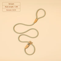 HKM-2560701 Hand-Held Nylon Leash for Dogs - Multiple Color Options Available