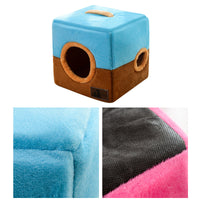 HKM-2560957 Double Hole Cozy Cloth Pet Nest for Comfortable Resting