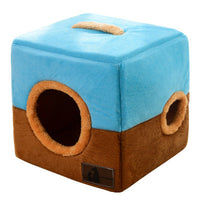 HKM-2560957 Double Hole Cozy Cloth Pet Nest for Comfortable Resting