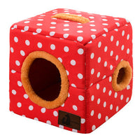 HKM-2560957 Double Hole Cozy Cloth Pet Nest for Comfortable Resting