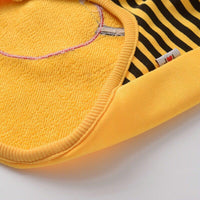 HKM-2561469 Stretch Cotton Terry Dog Vest for Small and Medium Breeds, Hair Loss Prevention in White and Yellow