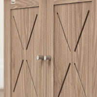 HKM-2562365 Cat Litter Box Enclosure with Drawers - Stylish, Concealed Design for Privacy and Easy Access