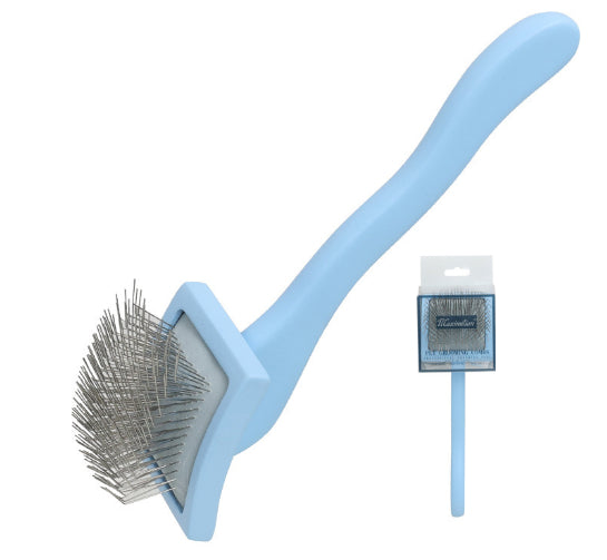 HKM-2562493 Solid Wood Pet Comb with Rubber Effect ¨C Various Sizes and Colors for Cats and Dogs