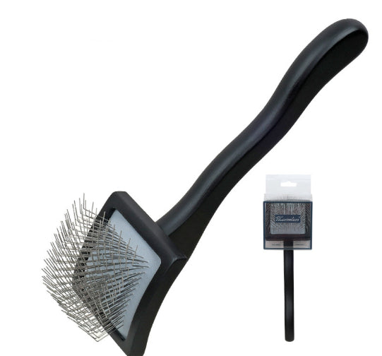 HKM-2562493 Solid Wood Pet Comb with Rubber Effect ¨C Various Sizes and Colors for Cats and Dogs