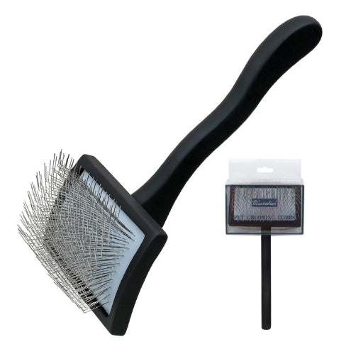 HKM-2562493 Solid Wood Pet Comb with Rubber Effect ¨C Various Sizes and Colors for Cats and Dogs