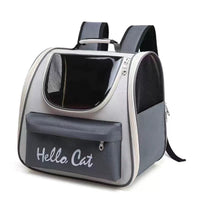 HKM-2563133 Breathable Oxford PVC Portable Pet Travel Bag with Large Capacity